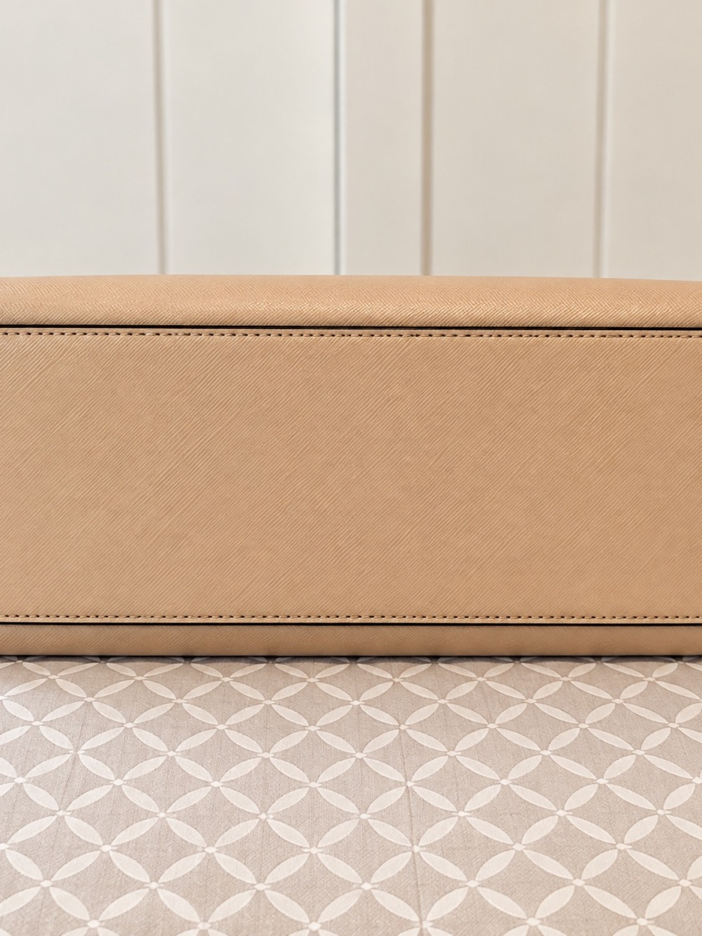 kate spade Beige & Black Saffiano Tote with Cardholder - Picture 6 of 10